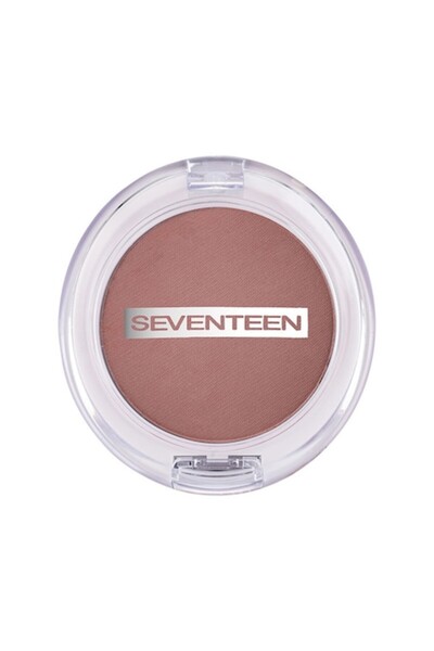 SEVENTEEN Matte Silky Blusher, Seventeen, 16 Plum Brown, 5 g