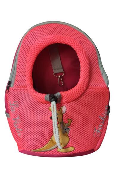 LAVİSTA La Vista Kanguru Kedi, Küçük Köpek Taşıma Çantası 1-2 Kg Canlılara PEMBE