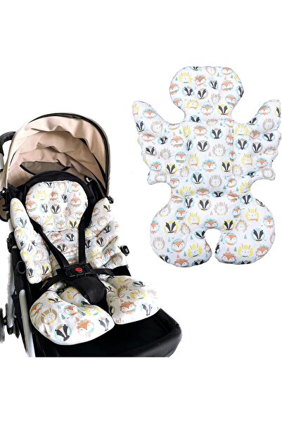 Genericc XEIFOR Infant Head & Body Support Pillow - Ultra Soft Cotton, Multi-color