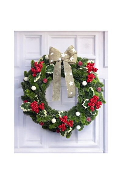 OEM Christmas wreath, 3D artificial silicone fir, diameter 40 cm