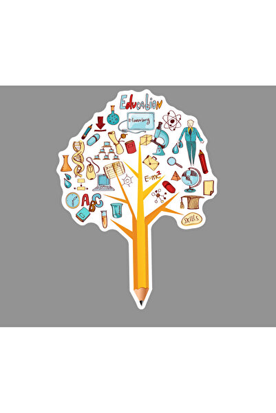 4Decor Autocolant decorativ – Arborele Cunoașterii 85x117 cm