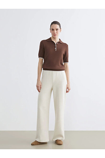 LC Waikiki Beli Lastikli Geniş Paça Kadın Eşofman Altı