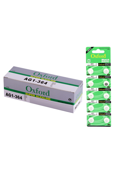 Oxford AG -1 Düğme Pil 10'lu