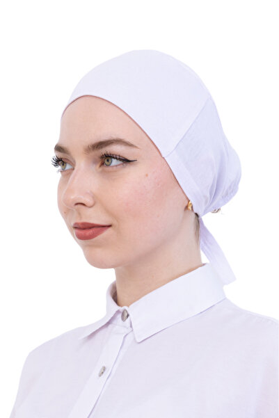 Modish Group Practical Bone Cotton Hijab Inner Bonnet, Ready-To-Wear Viscose Hat for Headscarf, for Prayer Daily Use