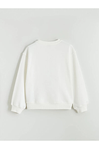 LC Waikiki Crew Neck Girl's Thick Sweatshirt