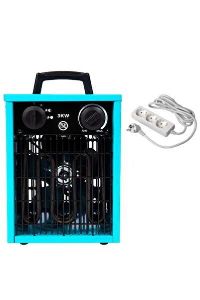 DETOOLZ SMART WORK DETOOLZ DTZ Electric Fan Heater 3000W, 272 m³/h, 3 kg, 30 m², 2 accessories