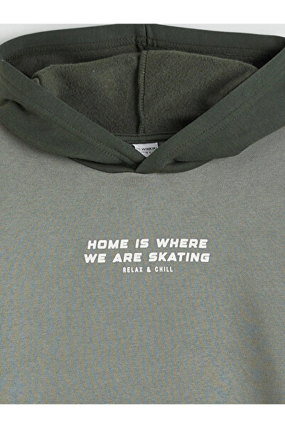 LC Waikiki Hooded Boy's Tracksuit Set