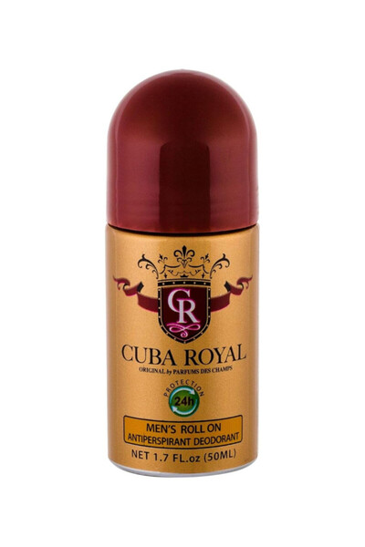 Cuba Royal antiperspirant roll-on deodorant, men, 24 h, 50 ml
