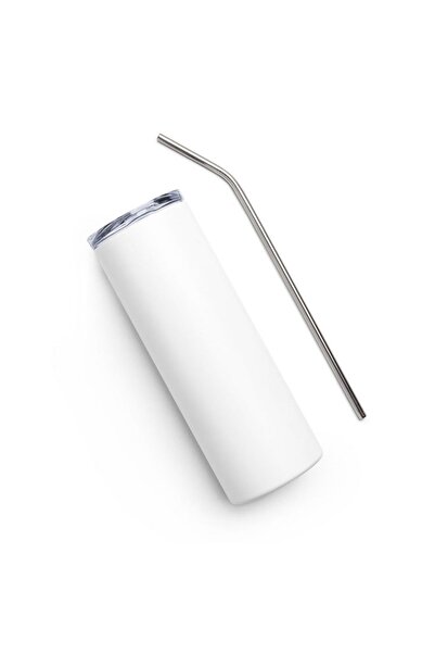 Senden Hediye Steel Thermos with Straw 600Mlt