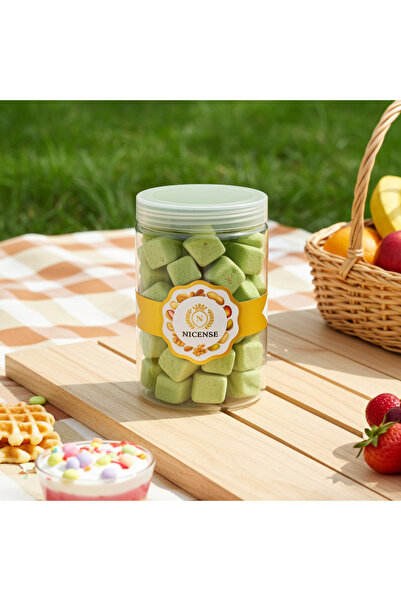 nicense آيس كريم مجفف بالتجميد بنكهة الشمام والفراولة - عبوة ١٠٠ غرام