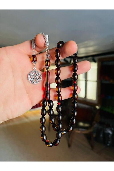 TTS TÜRK TESBİH SANATI مسبحة صلاة عنبر مسحوق عمودي