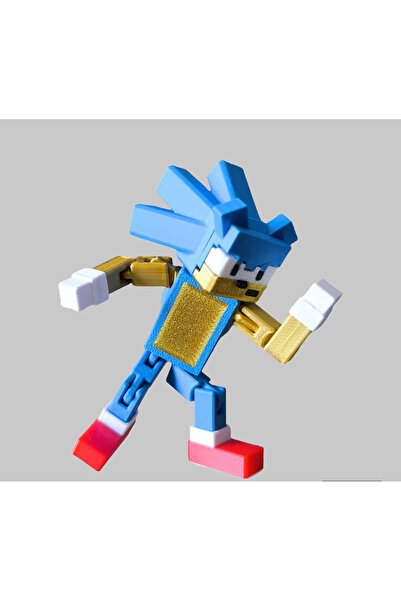 Workshopin3D Minecraft Sonic eklemli figür oyuncak