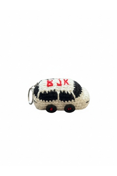 perasse Beşiktaş takım anahtarlık araba taraftar amigurumi örgü