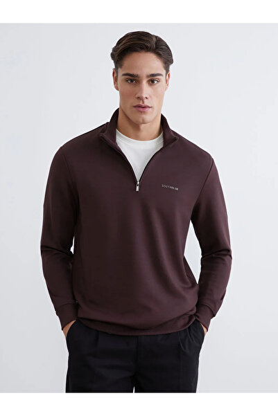 LC Waikiki Ανδρικό φούτερ με όρθιο γιακά με φερμουάρ