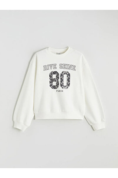 LC Waikiki Crew Neck Girls Sweatshirt and Pants