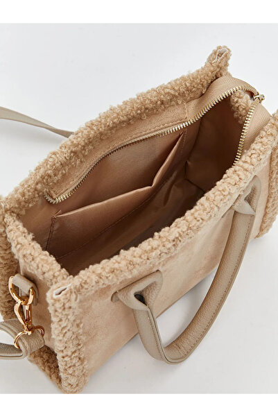 LC Waikiki Suede Look Women's Shoulder Bag