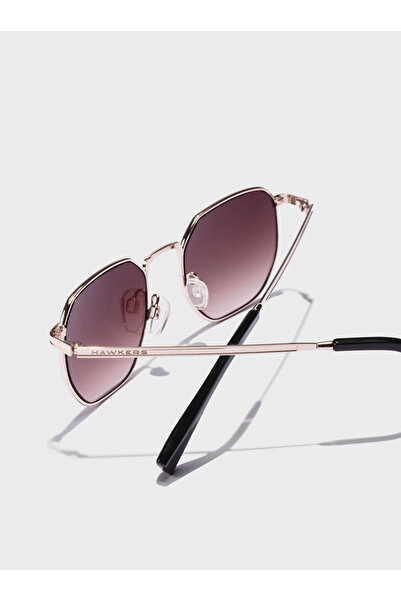 Hawkers By Styli Sixgon - Silver Smoke Brown Sunglasses