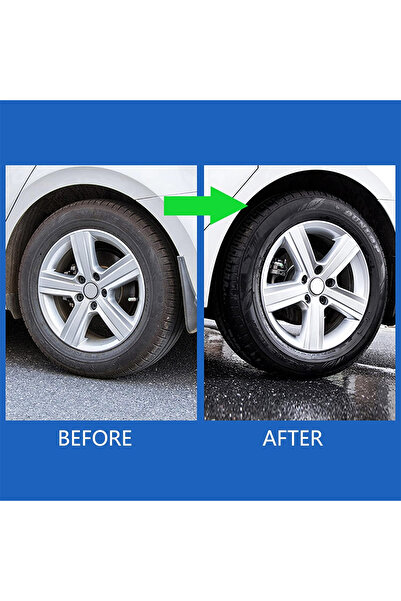 Generic Short Handle Car Tire Cleaning Brush with Strong PP Bristles and Anti-Slip Grip