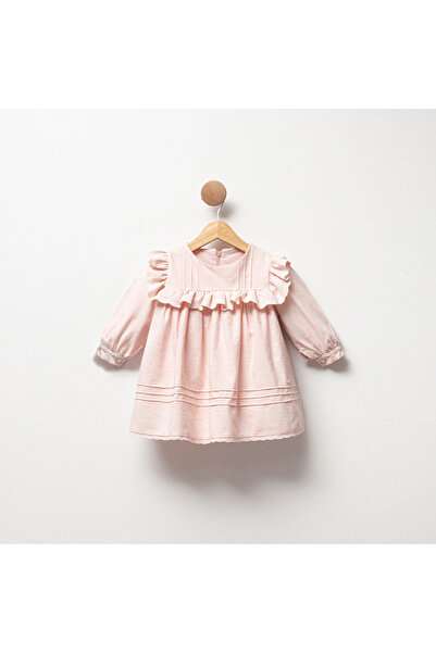 Csp Cassiope Dokuma Mevsimlik Çiçek Desenli Bebek Elbise