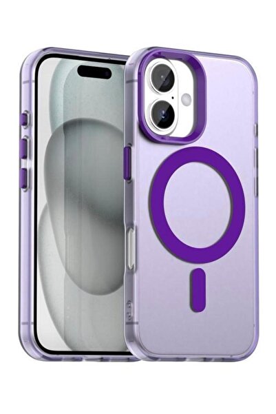 Goldie Case İphone 17 Uyumlu Düz Renkll Magsafe Kablosuz Şarj Özelliği Aktif ...