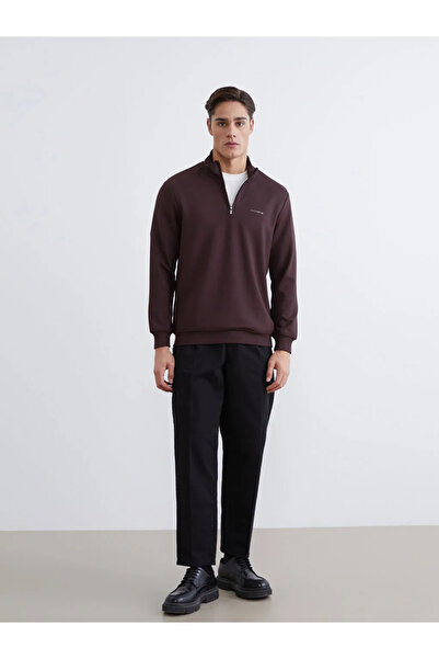 LC Waikiki Ανδρικό φούτερ με όρθιο γιακά με φερμουάρ