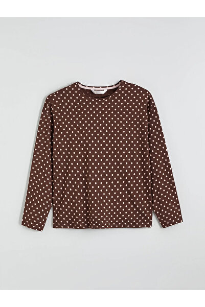 LC Waikiki Crew Neck Polka Dot Women's Pajamas Set