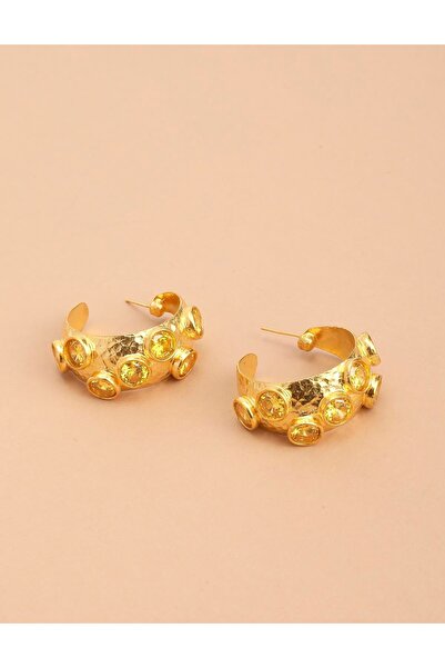 İLVİ Corvie Yellow Women's Earrings
