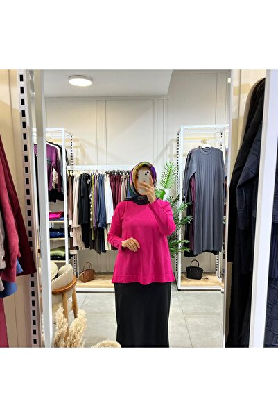 Nuss 902 Basic Mercerized Tunic Φούξια