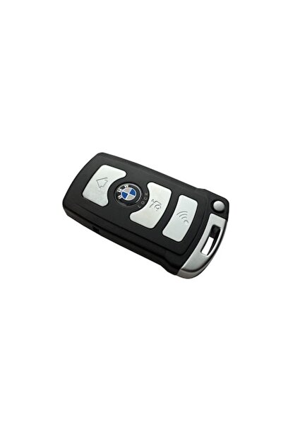 OEM Premium 4-button key shell with battery access compatible with BMW 7 Series E65 E66 E67 E68