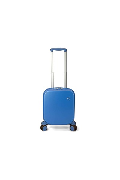 Benzi Troler de cabină XS, 40x30x20 cm - Bagaj de mână Wizz Air, ABS, BZ 5789, albastru