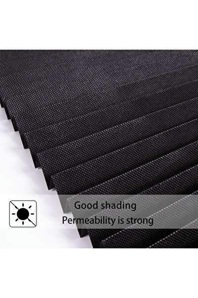 JZS Pleated Window Shades Blackout Light Filtering Easy Install Blinds