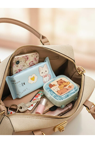 Dörtel Tedarik مجموعة صابون ورقية معطرة بتصميم حقيبة سفر على شكل كابيبارا ومن...