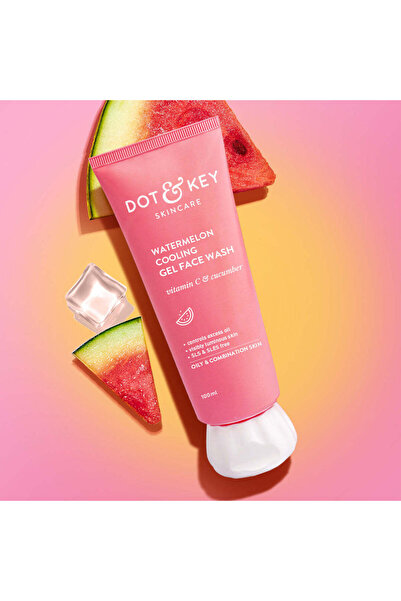 Dot KEY غسول جل الوجه سوبر جلو برائحة البطيخ من دوت آند كي، 100 مل