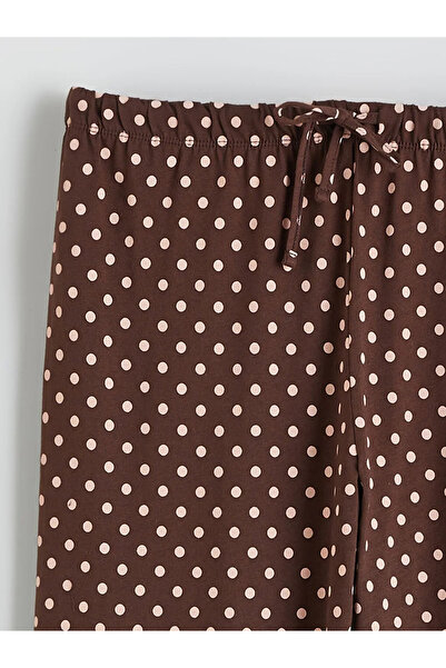 LC Waikiki Crew Neck Polka Dot Women's Pajamas Set