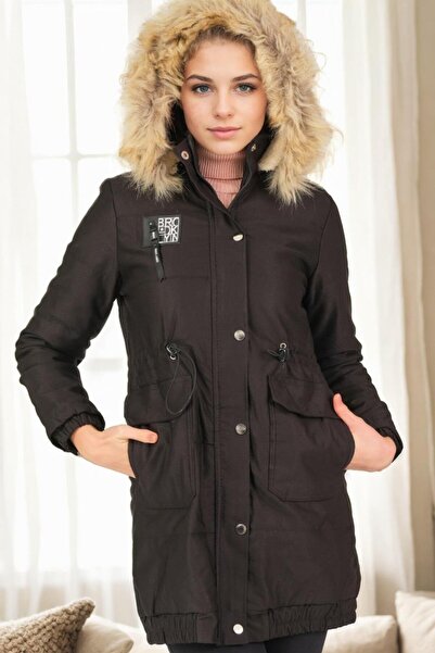 Dewberry Z9712 Cremona Coat-Black