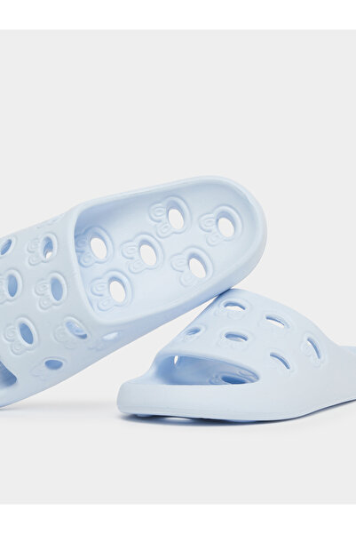 Take Two By Styli Solid Cut Out Anti-Slip Bathroom Slippers