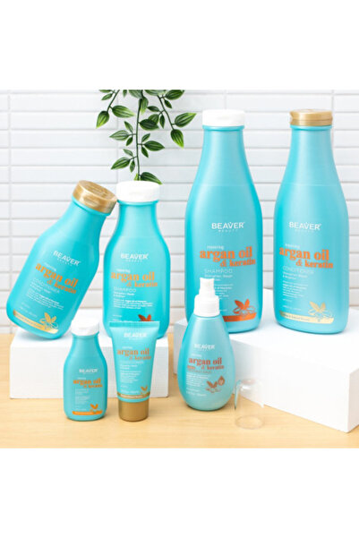 Beaver Moisturizing Mask with Argan and Keratin 250 ml