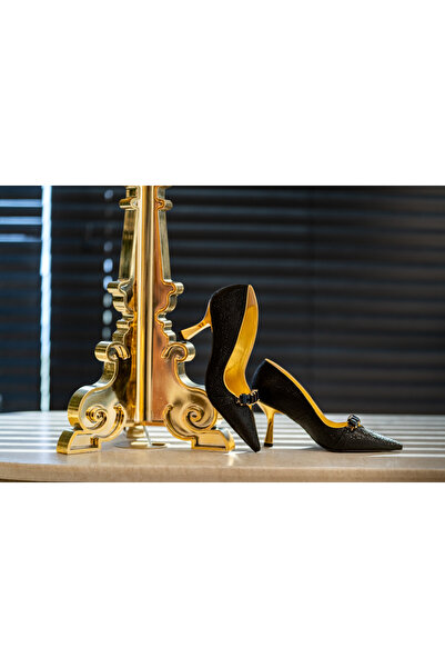 CONDUR by alexandru Pantofi Dama Toc Clepsidra Marta Noire