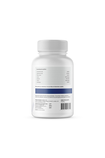 HEXYVET PHARMA RenixVet 60 capsule Twist Off supliment pentru caini si pisici care se confrunta cu boli renale