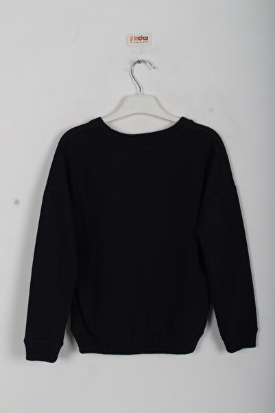 incity Girl's Crew Neck Printed Sweatshirt