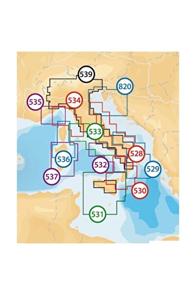 GFN Navionics + Hartă nautică mică (card SD/MicroSD)