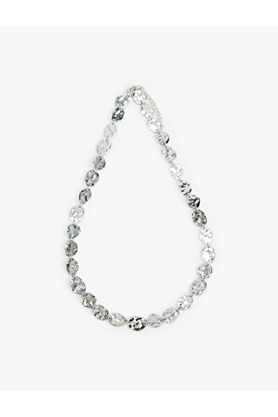 Koton Textured Beaded Necklace