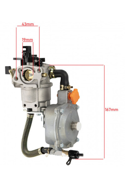 Roco LPG conversion kit compatible for Honda GX 160,GX 200 168F (6.5HP, 7HP)