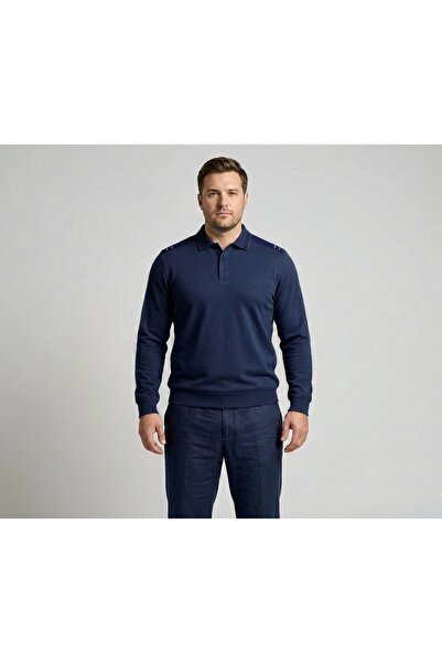 GOS Erkek Selanik Omuz Detaylı Kazak