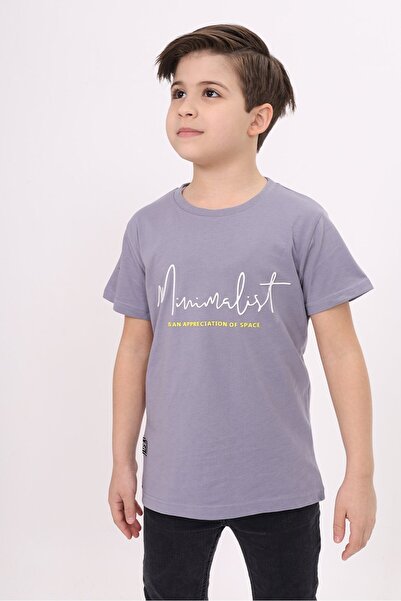 Toontoy Tricou cu mânecă scurtă cu imprimeu pentru băiat