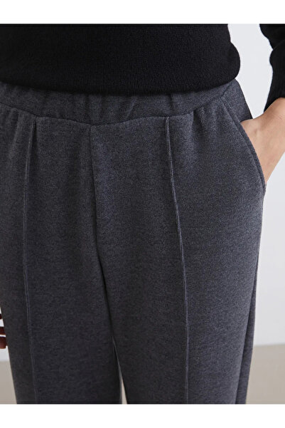 LC Waikiki Γυναικείο παντελόνι με ελαστική μέση σε μεγάλο μέγεθος