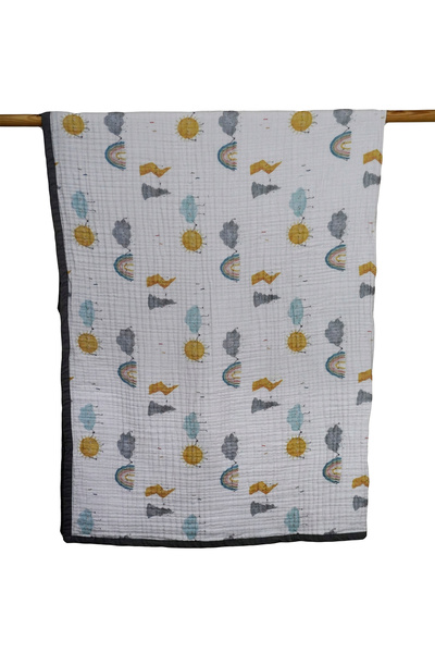 Mimiko غطاء موسلين 4 طبقات 100% قطن عضوي فائق النعومة وقابل للتنفس للأطفال وا...