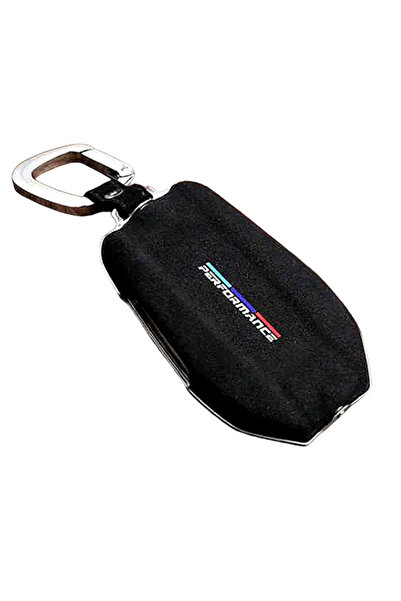 PERFORMANCE Husa Breloc Cheie Inteligenta compatibila cu Neagra BMW Seria 7, ...