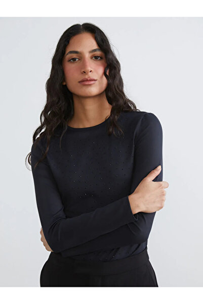 LC Waikiki Crew Neck Stone Blouse