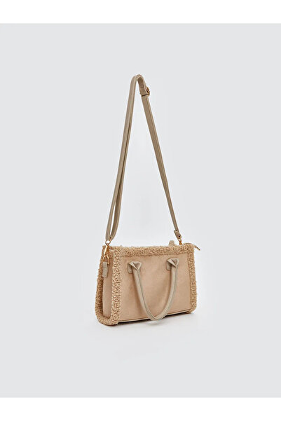 LC Waikiki Suede Look Women's Shoulder Bag